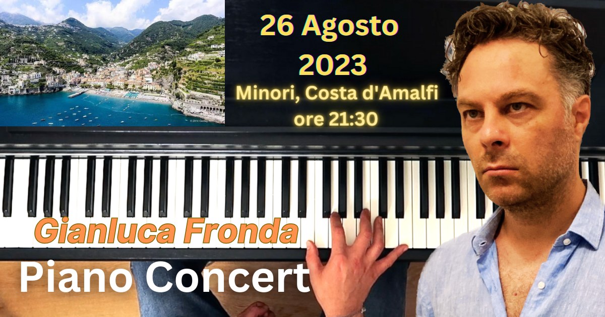 Walking in Amalfi" - Concerto per Pianoforte